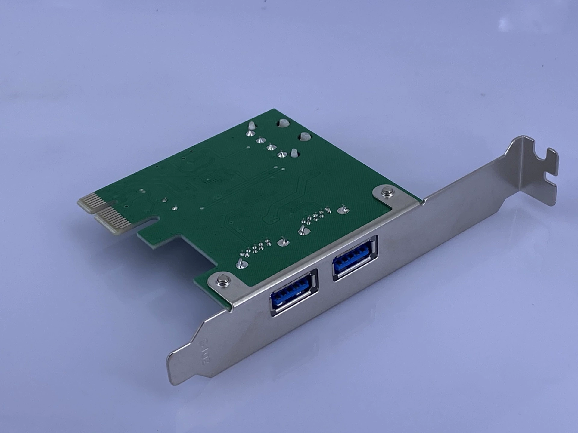 Оптовая карта расширения PCI-E до USB 3.0 2 расширенная карта для настольного ПК материнской платы USB карта расширения