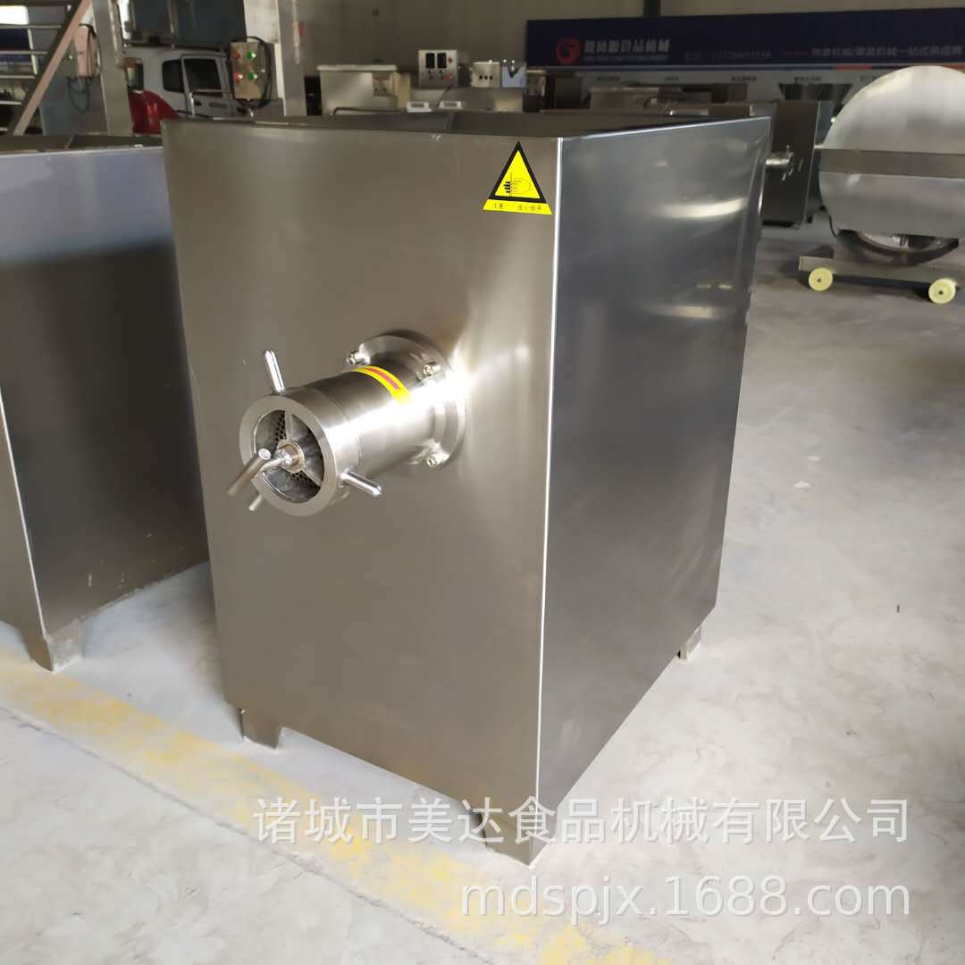 大型冻肉绞肉机 带骨鸡架绞碎设备 不锈钢猪牛羊立式鲜肉绞肉机