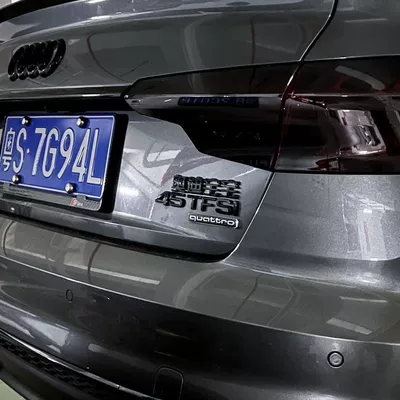 emblem modification, text emblem, rear | Car logo
