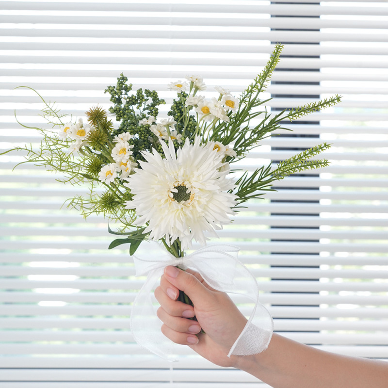 小花束假花仿真花摆设仿真玫瑰花人造花摆件花仿生花塑料花装饰花|undefined
