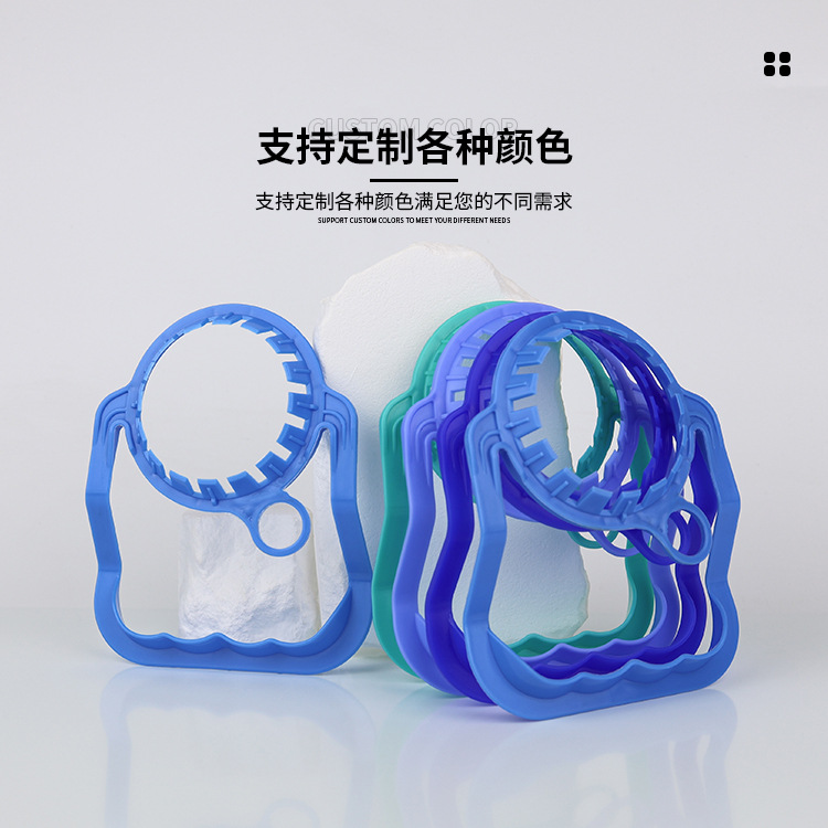 Fábrica al por mayor plegable conveniente desgarro tipo mano nueva producción de material PE adecuado para 55 calibre en blanco