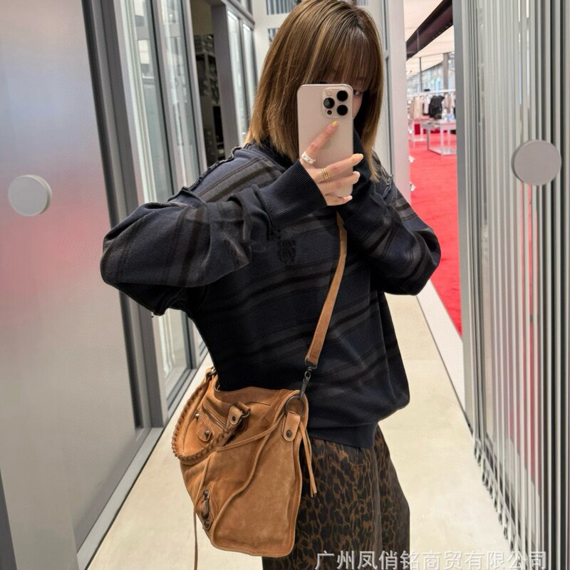 广州包包新款Le city铆钉机车包托特包大容量辣妹单肩斜挎手提包|undefined