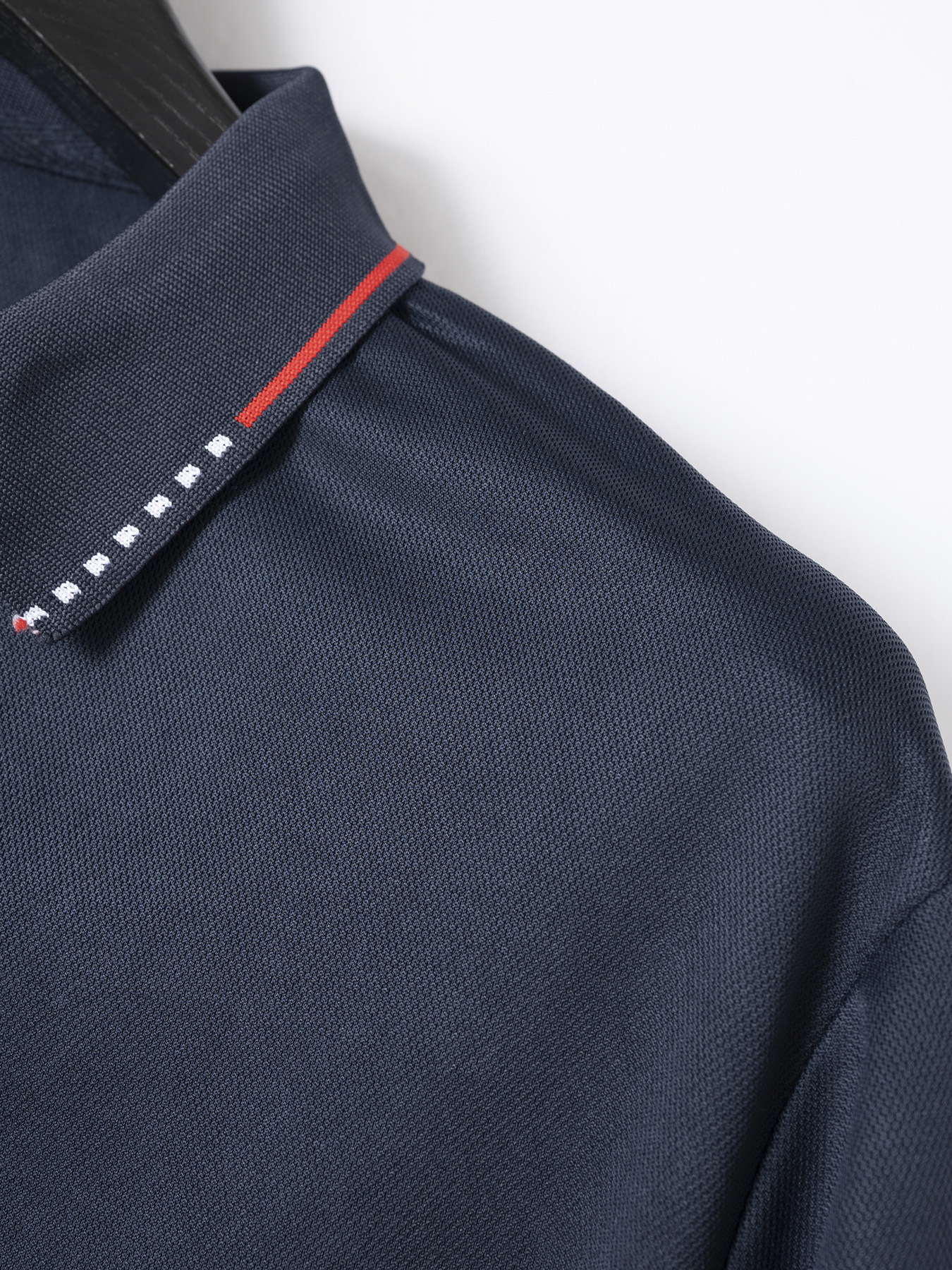 Men's Polo Shirt Casual Ribbed Lapel Business Solid Colour Shirt_voghion.com