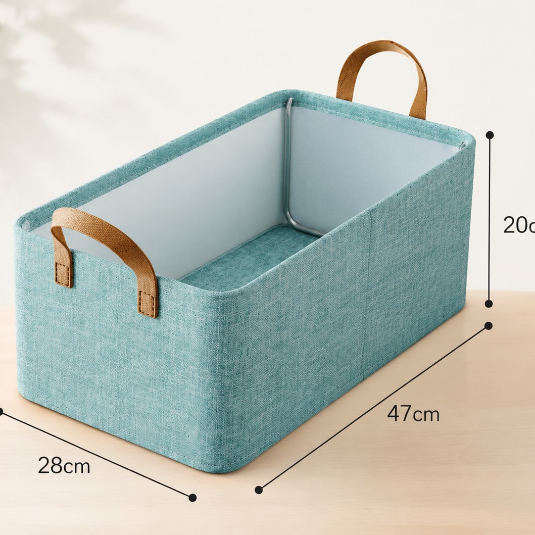 Caja de almacenamiento de marco de acero para ropa Caja de almacenamiento tipo cajón plegable Caja de almacenamiento de pantalones Caja de almacenamiento de ropa