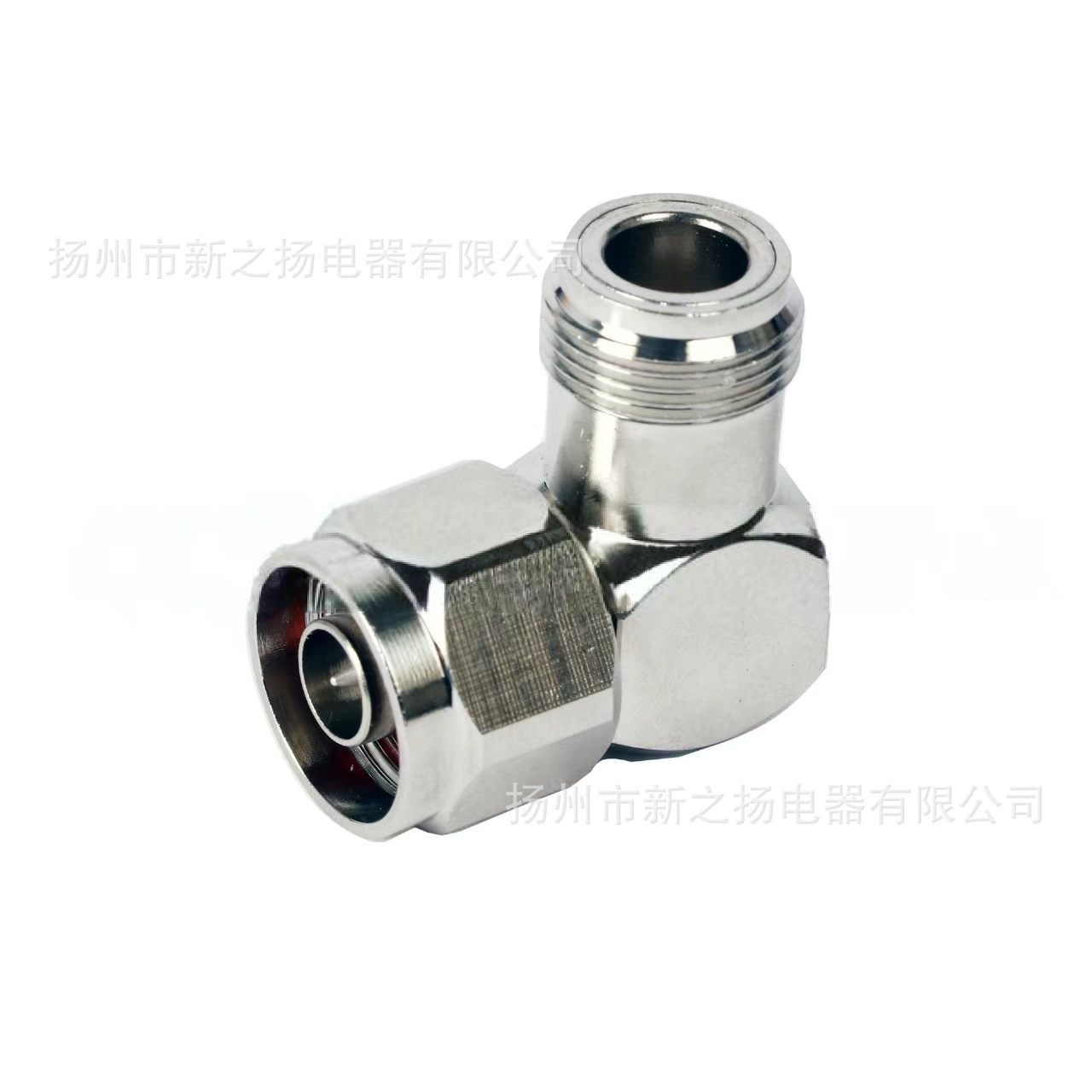 Прямая поставка с фабрики N-JKW N-папа-N-мама, угловой адаптер 90 градусов, полностью медный адаптер питания 1/2