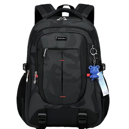 German 2024 New High School Boys High School Backpack Ridge Protection for High School Junior High School Large Capacity Schoolbag