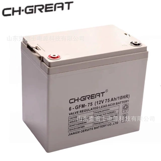 CH.GREAT江西格瑞特蓄电池6-GFM-75免维护12V75Ah太阳能UPS蓄电池