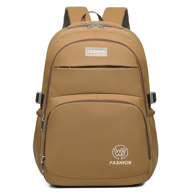 Al por mayor nueva mochila simple, mochila de viaje casual de moda, mochila de gran capacidad para estudiantes de primaria y secundaria para reducir la carga