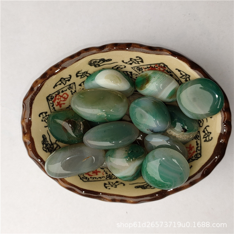 供应缠丝玛瑙原石手把件象形图案把玩挂件送家人送朋友