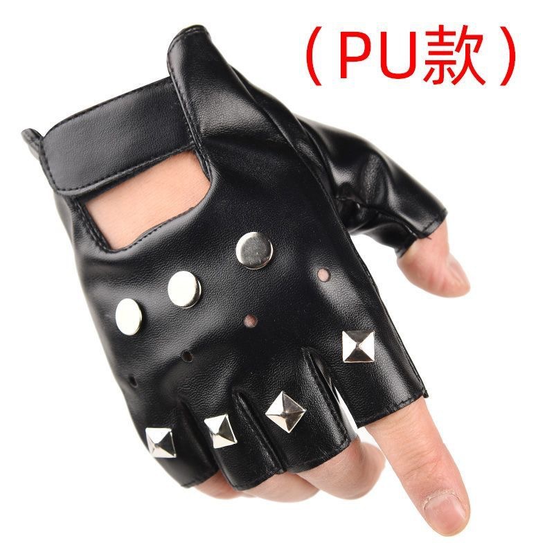 PU 세븐 네일 블랙