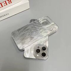 iphone15promax apple 14 携帯電話ケース 13 電気メッキカラーシルバーフェザーシェル 13pro 落下防止カバーに適しています。