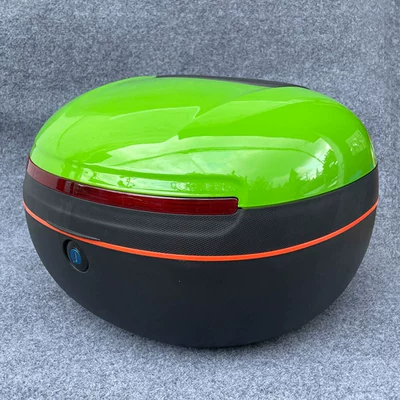 Electric Vehicles, Motorcycle trunk - avocado-green