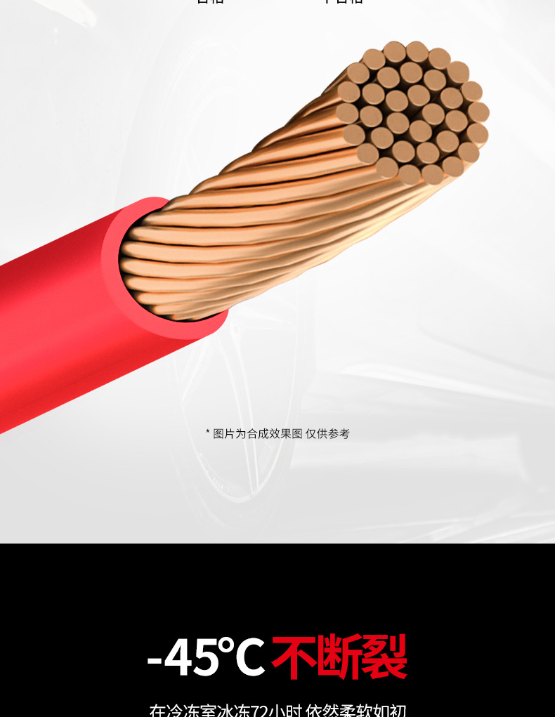 Car Battery Jumper Cables Pure Copper Jump Wires Wholesale
