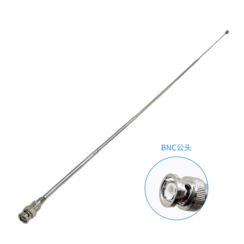 厂家直销 BNC头拉杆天线 仪器仪表伸缩天线 FM收音机天线