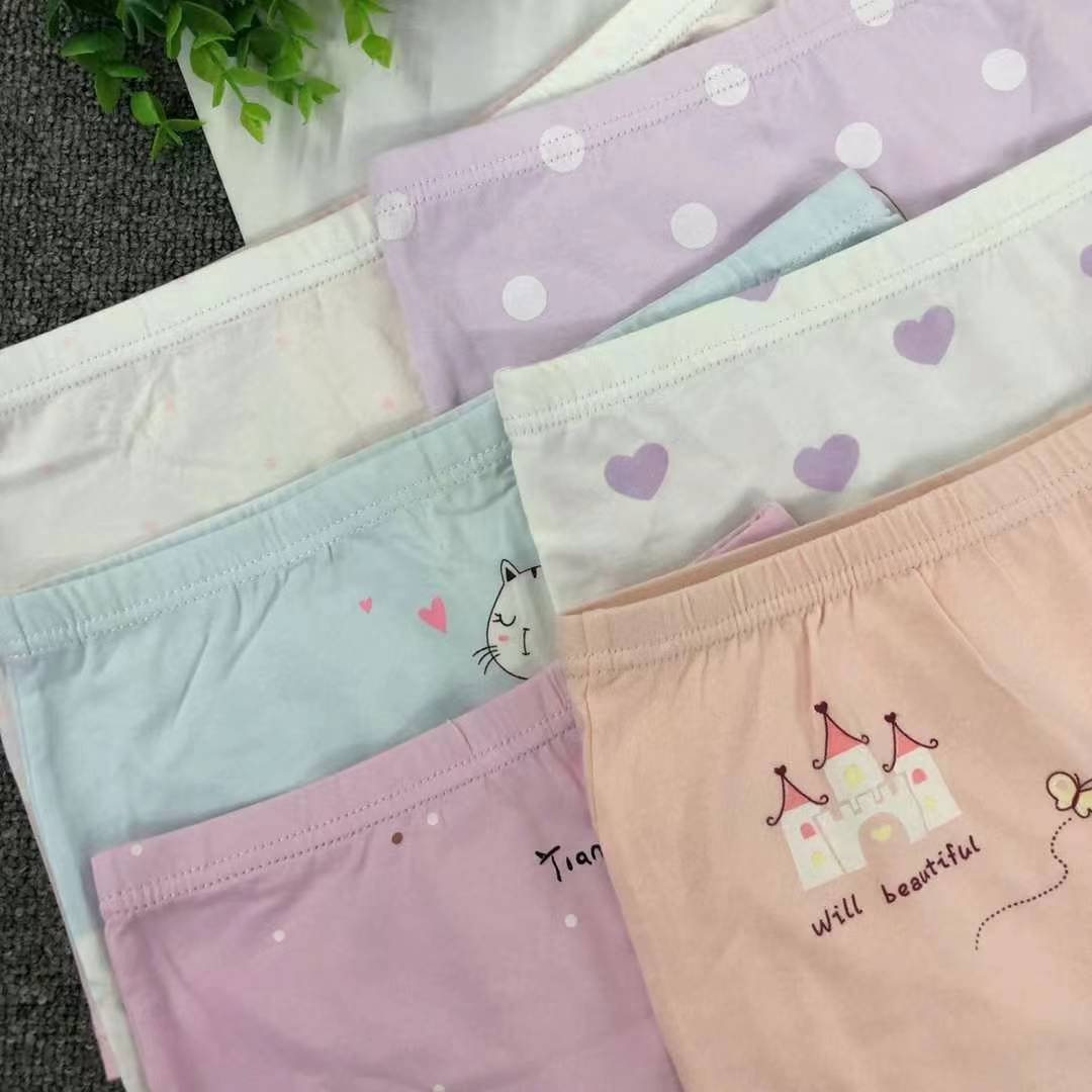 Pantalones infantis de algodón niñas niñas