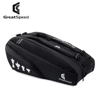 Greatspeed Grand Slam, 6 упаковок, теннисная сумка, сумка для бадминтона, на одно плечо, на два плеча, независимое отделение для обуви, версия Wimbledon