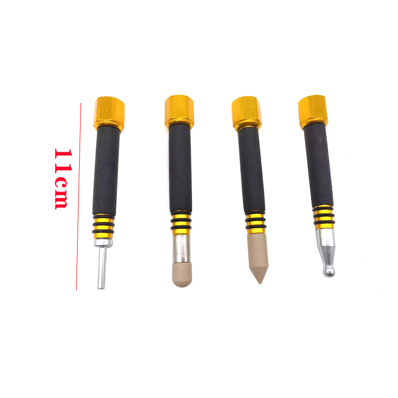 汽车凹陷修复工具可换头整平笔4件套磁铁敲击笔凹坑凹凸整形维修