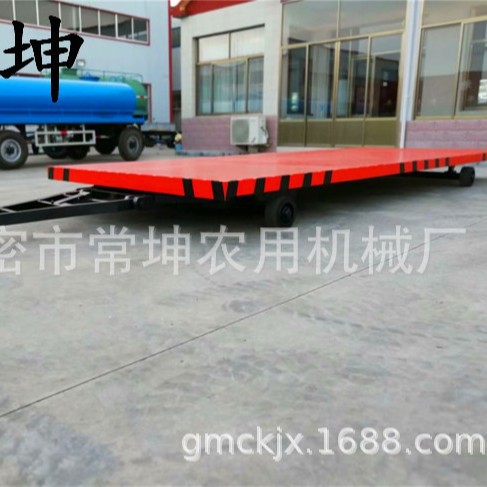 厂家供应   4吨低平板拖车   厂内转运车   量大从优