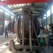 废旧铝制品冶炼炉 滚筒式锌灰分离机 铜灰炒灰全套设备铝灰熔炼炉