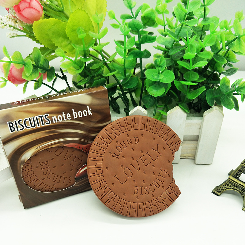 New Cute Creative Portable Thickened Chocolate Biscuits Mini Notepad display picture 4