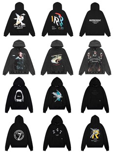 ��ʽ����represent hoodie�͹��l����Ů��Hfog�߽��ﶬ���Bñ��