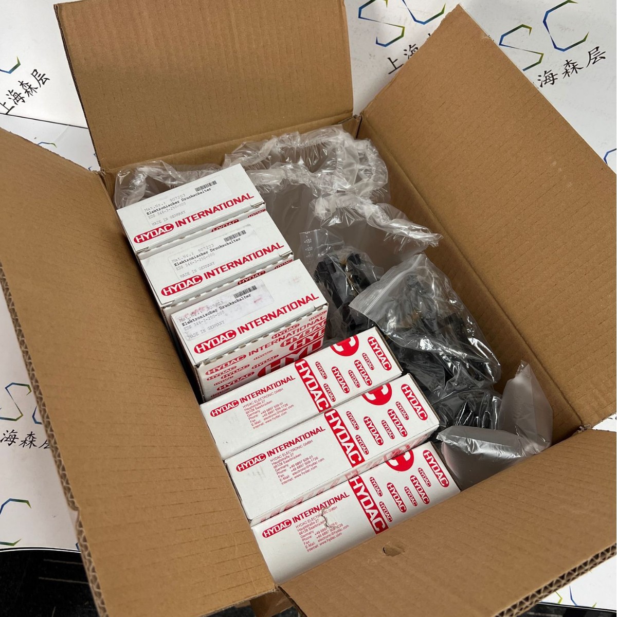 HYDAC贺德克压力传感器EDS1791-P-400-000上海森层现货特价