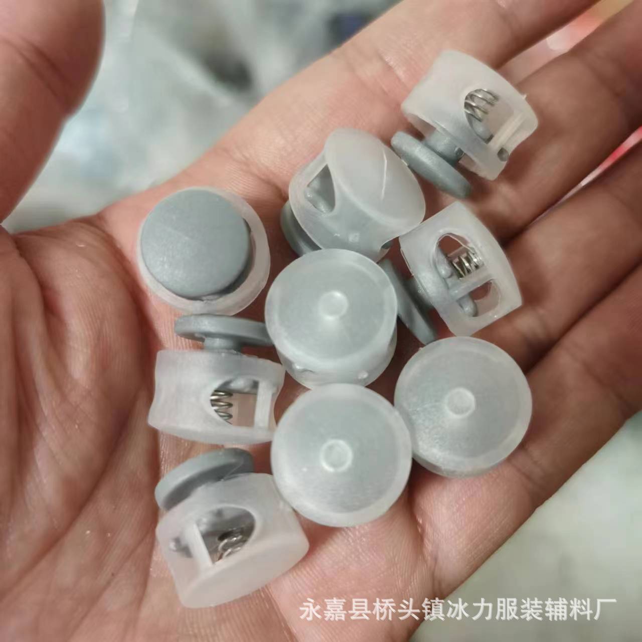 En stock pan hebilla de primavera hebilla de cordones sin corbata para niños hebilla de Nariz de cerdo ropa cordón suéter dobladillo hebilla elástica