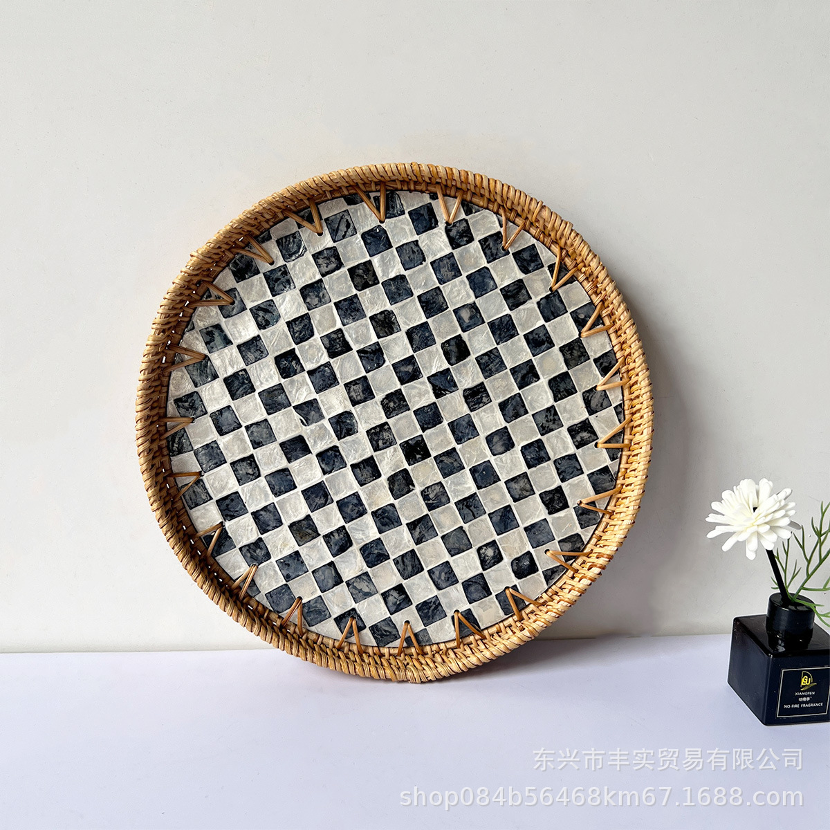 Juego de Cestas de Mimbre Natural Hechas a Mano para Almacenamiento en Escritorio, Sala de Estar, Frutas, Té y Aperitivos, Venta al por Mayor