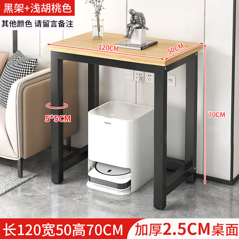 小さな正方形のテーブルデスク寝室のベッドサイドの棚水槽耐荷重ラックホームオフィスコンピュータデスクワークベンチ小さなテーブル|undefined