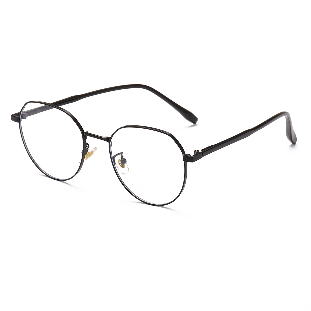 2021 Nuevo polígono anti-azul gafas de Luz Retro gafas marco de metal gafas de moda con miopía