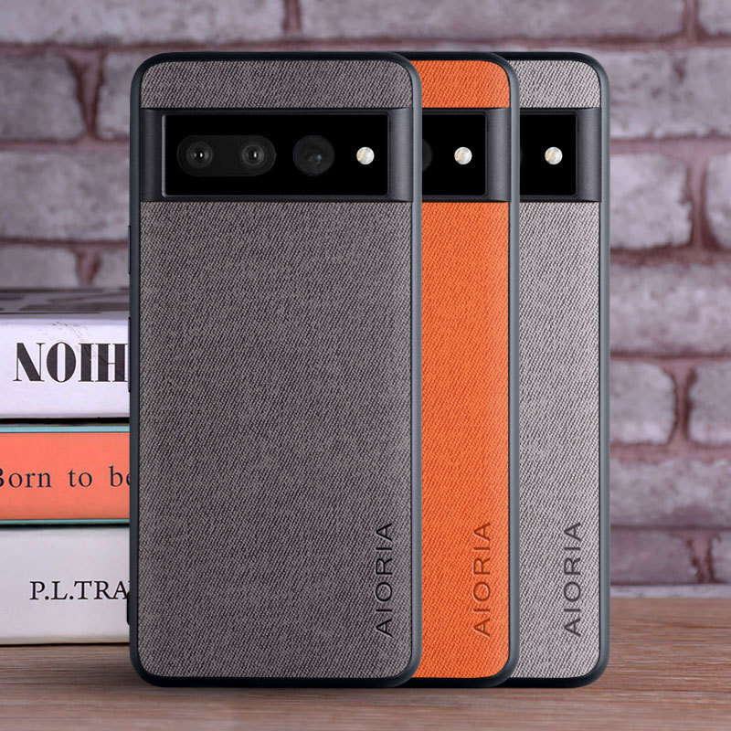 For [Google] Google Pixel 7 Pro mobile phone case simple real cloth case