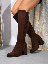 G 88802 High Heel Suede Boots �߸�����ѥ �羳��Ӧ����ѷ