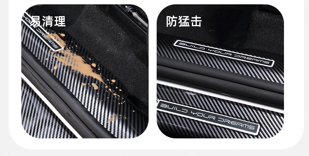 Suitable for MG4, interior door sill trim, welcome pedal, car 26, interior protection, and a comprehensive collection of car modification accessories