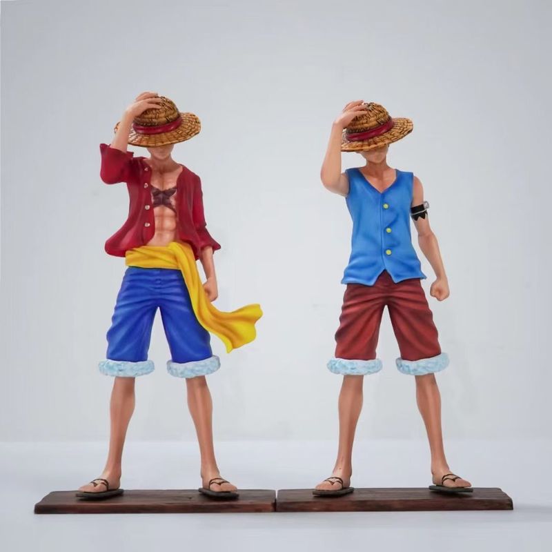 ワンピース C 0.1kg 年後 ルフィ フィギュア 草帽初登場 アニメモデル 置物 ギフト|undefined