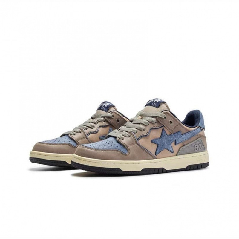 BAPESTA SK8 COURT DUNK zapatos vibe meteorito negro verde zapatos casuales de skate baja zapatos de hombre
