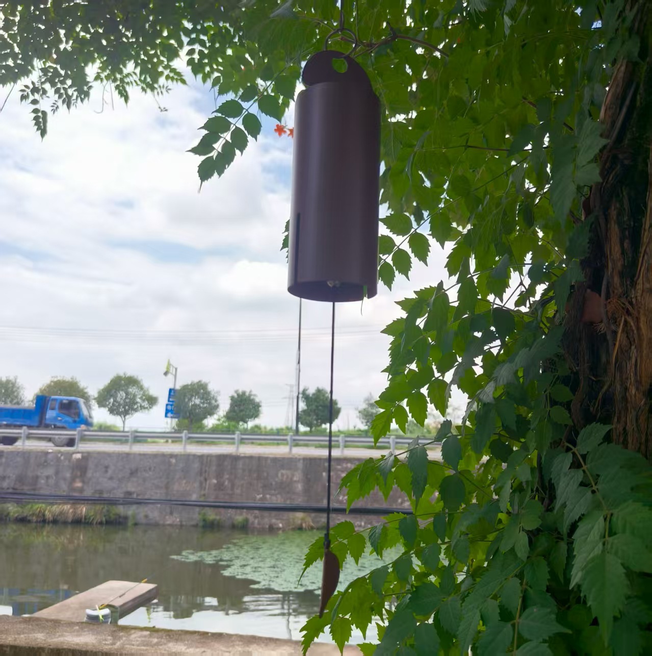 Grensoverschrijdende bestseller Heroic Windbell, vintage tuinbel met mooi geluid, metalen uitvoering_voghion.com