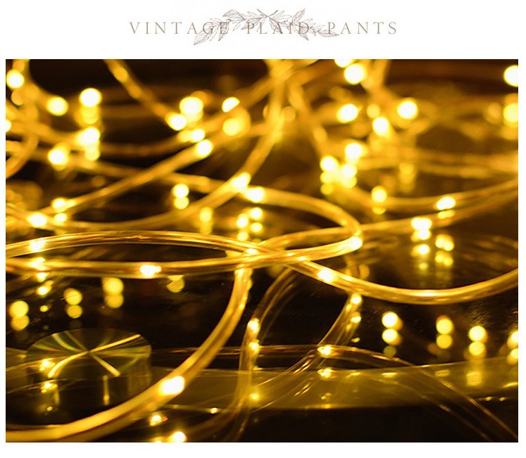 300g Weight Christmas Fashion Gradient Color PC Party Strip Lights