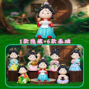 New hot selling Buddhist goddess blind box fashionable personality interesting TV cabinet decorations desktop ornaments holiday gifts