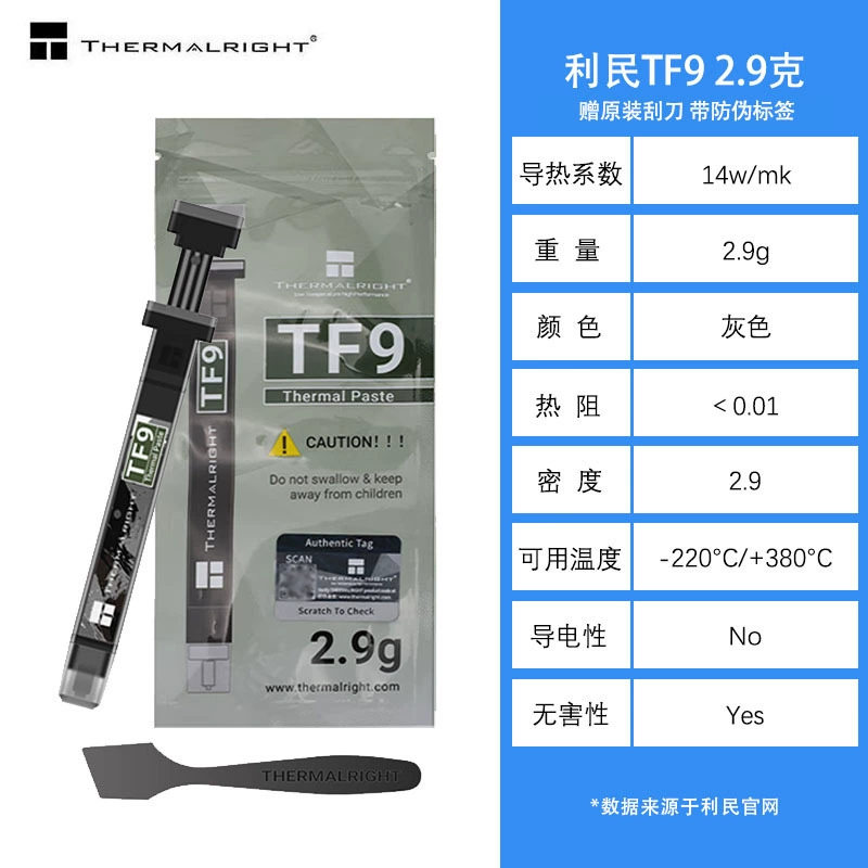 Силиконовое термальное средство Limin TFX 2G, термопроводящая смазка, охлаждение CPU, крем для тепловыделения, охлаждение графической карты ноутбука, силиконовый силикон