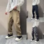 新款直筒男士宽松卫裤