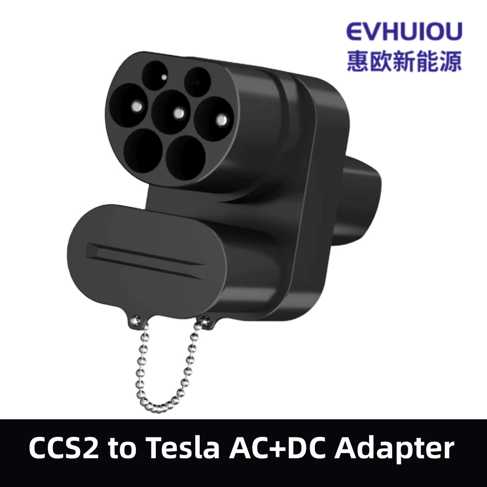 Старый 2in1 переменный и постоянный ток один CCS2 к Tesla быстрая зарядка европейский стандарт к Tesla зарядной конвертер автомобиля