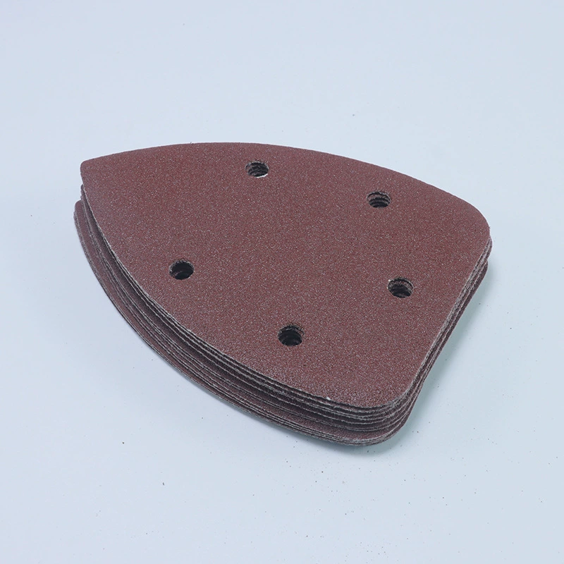 Special-shaped triangular brushed disc polishing brushed disc multi-standard hole type export special customization