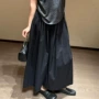 压褶夏季透气速干阔腿裤