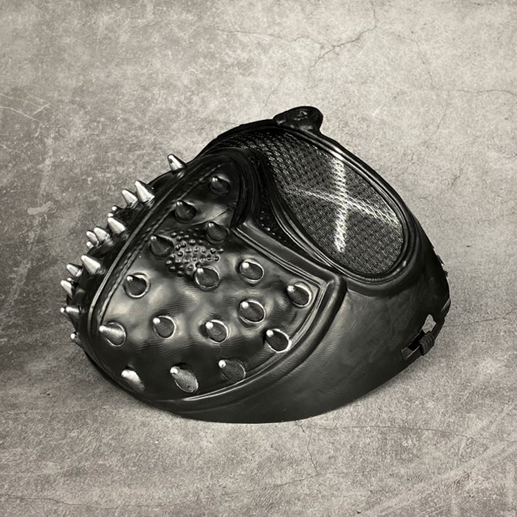 Halloween Watch game surrounding watchdog mask cos wrench mask pvc Halloween performance punk props mask_voghion.com