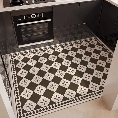 Avtomobil döşəmə paspasları: Full-Cover Home Kitchen Carpet - moxuan-8-thick-diatom-mud-customized-size-non-refundable-and-non-exchangeable