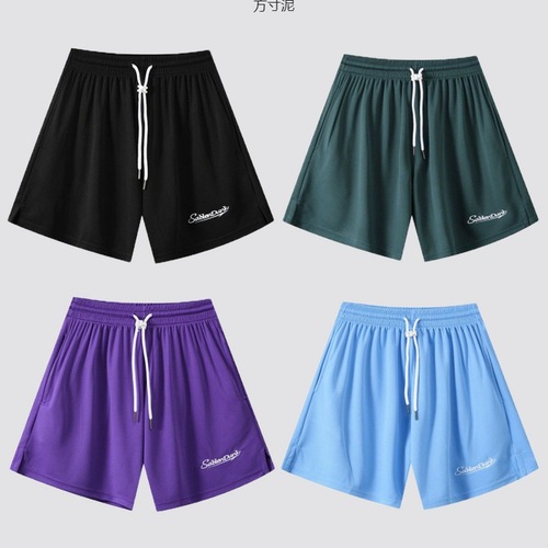 American sports basketball shorts for men and women, versatile trendy summer running loose breathable quick-drying quarter-length not above the knee, wholesale