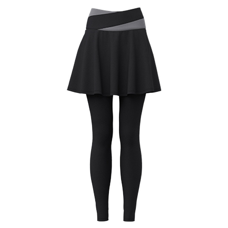 Pantalones de ropa de yoga desnudos, pantalones de falda a juego de color de primavera y verano para mujer, cintura alta ajustada, cadera elástica, ropa deportiva de secado rápido, pantalones