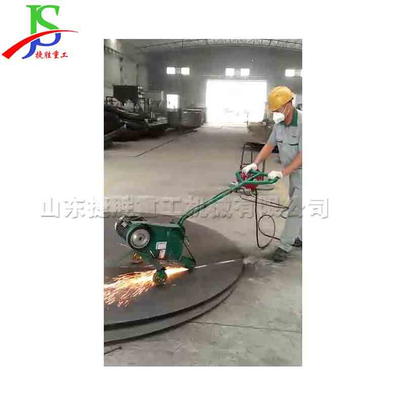电动型手推式打磨机 金属板材打磨抛光机 钢板拼接钢板磨焊口设备