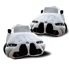 クロスボーダー爆品racing slippersシミュレーションスポーツカー車のぬいぐるみの家のカップルの床の室内のスリッパ