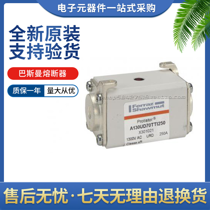 罗兰熔断器A130UD70TTI250-X301021 A130UD70TTI280-Y301022原装